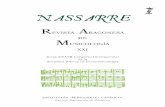 Nassarre. Revista Aragonesa de Musicología, XXIifc.dpz.es/recursos/publicaciones/24/21/_ebook.pdf · 2015-04-11 · pocos campos de los estudios musicales es tan urgente la reflexión