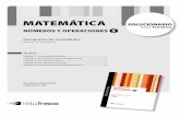 MATEMÁTICA SOLUCIONARIO Serie NÚMEROS Y OPERACIONES 2tintafresca.com.ar/catalogo/i/secu_mate/SOL_Numyope2.pdf · MATEMÁTICA SOLUCIONARIO Serie Temática Índice ... Capítulo 3: