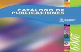 Catálogo de publiCaCionespublications.paho.org/spanish/cancer_cat_09.pdf · informes de tendencias emergentes de salud y noticias en las américas, sobre temas relacionados con desastres,