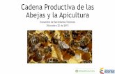 Cadena Productiva de las Abejas y la Apicultura · 2019-05-14 · Plan de Acción 2016 CONTENIDO •Valoración de la apicultura, mas que por los productos, por el ... producción