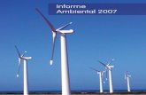 Informe Ambiental 2007 - EPM | Empresa de …6 En este informe queremos resaltar las acciones realizadas durante 2007, que dan cuenta del avance en el cumplimiento de esos compromisos.