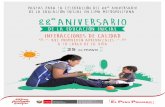 PAUTAS PARA LA CELEBRACIÓN DEL 88° ANIVERSARIO DE LA ... · 5/13/2019  · organización de actividades por el LXXXVIII aniversario de la Educación Inicial en el Perú- 2019. V.
