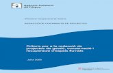 Criteris per a la redacció de projectes de gestió, conservació i …aca-web.gencat.cat/.../ca/ajuts/contingut_projectes.pdf · 2008-09-17 · 1 Protocol de contingutG 20/11/07
