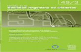 49/3 - Diabetes · 2018-01-30 · de los Comités de Trabajo de “Diabetes y embarazo” y “Diabetes y obesidad” de la Sociedad Argentina de Diabetes Consenso Argentino de Cirugía