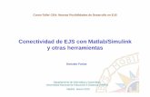 Conectividad de EJS con Matlab/Simulink y otras …intranet.ceautomatica.es/sites/default/files/upload/12...Conectividad de EJS con Matlab/Simulink y otras herramientas Madrid, Marzo