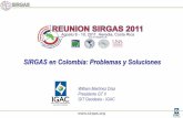 SIRGAS en Colombia: Problemas y Soluciones...Estaciones de operación continua (2) ESTRATEGIA DE SOLUCIÓN: i) Generación (en curso) de los protocolos técnicos y jurídicos para