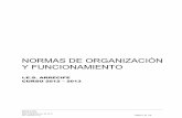 NORMAS DE ORGANIZACIÓN Y FUNCIONAMIENTOieslasmaretas.com/home_documentos/docs/NOF.pdfcolectivos que la integran, mejoren la convivencia en el centro docente público y fomenten un