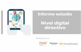 Resultados estudio Nivel digital directivoModelo de habilidades digitales Conclusiones 2 . Conclusiones2 . El reto para el/la directiv@ digital es transmitir sus habilidades a la organización
