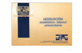 UNIVERSIDAD NACIONAL AUTÓNOMA DE MÉXICOaapaunam.mx/assets/legislacion-universitaria.pdf · ACADÉMICO – LABORAL UNIVERSITARIA MÉXICO 2013. 4 UNIVERSIDAD NACIONAL AUTÓNOMA DE