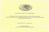 asignaciones.energia.gob.mx · 2016-07-26 · exploración y desarrollo en la cuenca Tampico-Misantla, en la que se ubican las Asignaciones A-0381 - Pitepec, A-0382 - Amatitlán,