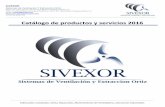 Extractores Atmosfericos y Ventiladores Industriales SIVEXOR - … · 2016-02-19 · Fabricación, Instalación, Venta, Reparación, Mantenimiento de Ventiladores, extractores industriales