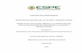 CENTRO DE POSGRADOS - Repositorio de la Universidad de …repositorio.espe.edu.ec/bitstream/21000/12577/1/T-ESPE... · 2017-02-28 · Diagrama de flujo Subproceso Planificación de