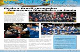 Rusia y Brasil coronados Campeones Mundiales en Japón · 2011-01-11 · Voleibol Rusia conquista el oro VOLEiBOL fEmEninO Rusia es el primer equipo en más de 18 meses que logró