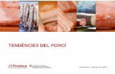 Tendències del porcí 2019...TENDÈNCIES DEL PORCÍ AL CONTINENT AMERICÀ 1. TÍTOL NIVELL 1 1.1. Nivell 2 Consum carn de porcí Catalunya 0,350 MT 11,18 kg/any Boví 5,5 kg/any Pollastre