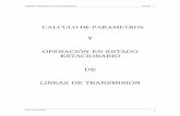 CALCULO DE PARAMETROS · 2019-04-02 · Modelado y Operación de Líneas de Transmisión ITM-DIE Lino Coria Cisneros 2 0. Calculo de parámetros de líneas aéreas de transmisión