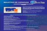 MALETAS DE CIENCIAS - Cienytec Ltda · Electrolisis del yoduro de potasio. (1 9.4) ANÁLISIS QUÍMICO Introducción al Análisis Cualitativo. (20.1.) Análisis de una muestra que