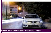 GAMA DE ACCESORIOS: NUEVO FLUENCE - …PORTABICICLETA TRASERO DE ENGANCHE DISEÑO EXTERIOR Los portabicicletas originales Renault, poseen un sistema de protección contra rayaduras.