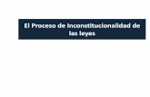 La sentencia en el proceso de inconstitucionalidad · 2017-04-27 · Legislación infraconstitucional (STC 003-2006-AI/TC: art. 89.j del Reglamento parlamentario no contiene el requisito