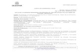 Secretaria general JUNTA DE GOBIERNO LOCAL …...Alcalde Acctal de Segovia, DON ANDRÉS TORQUEMADA LUENGO (D.A. 15/10/2018), los componentes de la Junta de Gobierno Local, al objeto