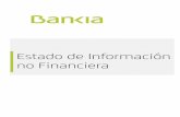 Estado de Información no Financiera...En la nota 1.14 de las cuenta s anuales del grupo Bankia se desglosan los resultados para ... los aspectos más relevantes para la Gestión Responsable