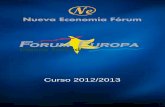 Forum Euskadi 2012 2013 WEB - Nueva Economía Fórum · 2013-09-12 · Candidata a Lehendakari por EH BILDU en las Elecciones Vascas 2012 28 de septiembre de 2012 JAVIER MAROTO Alcalde
