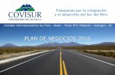 PLAN DE NEGOCIOS 2016 - Ositran · 2018-11-08 · Sobre la Concesión Considerando el IMD de los 5 tramos de la IIRSA Sur, el Tramo 5 concentra el 56%. Fuente: Datos de tráfico del