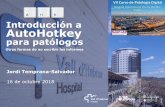 Introducción a AutoHotkey · Vall d'Hebron Barcelona Hospital Campus – Jordi Temprana Salvador (@Tholthoron) 11 AutoHotkey AutoHotkey es una utilidad libre y de código abierto