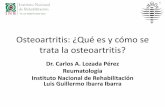 Osteoartritis: ¿Qué es y cómo se trata la osteoartritis? pacientes Carlos Lozada.pdf · –Desviación interna (hallux valguso “juanete”) –Pérdida de movilidad (hallux rigidus)
