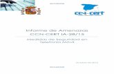 Informe de Amenazas CCN-CERT IA-28/15tic.dpteruel.es/.../07/Medidasdeseguridadtelefoniamovil.pdf · 2016-07-21 · Establecer el bloqueo automático del terminal permitirá que tras