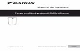 Manual de instalare - Daikin · 2020-02-20 · 2 Despre cutie Manual de instalare 4 EGSQH10S18AA9W Pompa de căldură geotermală Daikin Altherma 4P3517471 – 2013.06 2 Despre cutie
