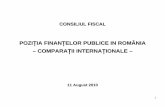 łIA FINAN łELOR PUBLICE IN ROMÂNIA – COMPARA łII INTERNA …media.hotnews.ro/media_server1/document-2010-08-11... · 2010-08-11 · impozite directe impozite indirecte contribu