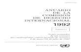 Anuario de la Comisión de Derecho Internacional, 1992, Volumen Ilegal.un.org/.../yearbooks/spanish/ilc_1992_v1.pdf · 2015-06-15 · Miércoles 1.a de julio de 1992, a las 10.05