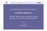 Justicia Digital3. El modelo de análisis de e-Gov es extensible a e-Justicia* 4. Aspectos relevantes asociados a e-Gov 5. Modelo de desarrollo de Justicia Digital (MGJD) 6. Lecciones
