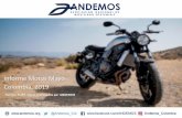 Informe Motos Mayo Colombia, 2019 - AndemosColombia, 2019 Informe Motos Mayo Fuente: RUNT, Datos procesados por ANDEMOS
