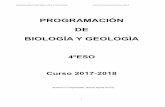 Programación de aula Biología y Geología 3 ESO · DEPARTAMENTO DE BIOLOGÍA Y GEOLOGÍA IES SANTIAGO SANTANA DÍAZ La presente Programación se fundamenta en lo establecido en