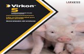 Líder en bioseguridad para granjas porcinas Generalidades ... S Pig LXS Spanish.pdf · En presencia de cerdos, Virkon™ S puede pulverizarse con una tasa de dilución de 1:200 (0,5%).