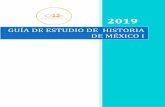 GUÍA DE ESTUDIO DE HISTORIA DE MÉXICO Iliceocorregidora.mx/.../2019/11/HISTORIA-DE-MEXICO-I-1.pdf · 2019-11-28 · 2 Guía de estudio de Historia de México I Instrucciones. Lee