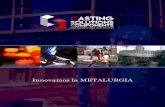 Innovamos la METALURGIAcastingsolution.com.mx/resources/Brochure-Institucional... · 2020-01-28 · FUNDICIÓN Horno de cubilote para fundición de piezas de hasta 3 toneladas. Hornos
