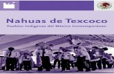 Nahuas de Texcoco - gob.mx · NAHUAS (DE TEXCOCO) – VIDA SOCIAL Y COSTUMBRES 11. NAHUAS (SISTEMA DE CARGOS – NAHUAS (DE TEXCOCO) 12. CICLO FESTIVO. NAHUAS (DE TEXCOCO) I. t. II.