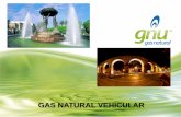 GAS NATURAL VEHICULAR · •Ahorro: El GAS NATURAL VEHICULAR ofrece un ahorro del53% en comparación a la gasolina. • Baja emisión de contaminantes: La combustión del GNV disminuye