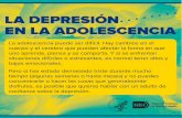 La depresión en la adolescencia - nimh.nih.gov · ¿Qué es la depresión? La depresión (trastorno depresivo grave) es una enfermedad que puede interferir . con la capacidad para