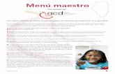 Menú maestro - Association for Child Development Master Menu - SP - 12- 2014.pdfPorciones/Ración individual por comensal: Por favor, tenga en cuenta el número específico de porciones