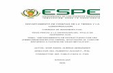 DEPARTAMENTO DE CIENCIAS DE LA TIERRA Y LA …repositorio.espe.edu.ec/bitstream/21000/10675/1/T-ESPE... · 2017-04-28 · departamento de ciencias de la tierra y la construcciÓn