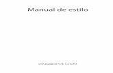 Manual de estilo - Universidad de Colima de estilo UdeC.pdf£ Dado que se componen con las letras iniciales mayúsculas de nombres propios, escriba todas sus letras en mayúsculas.