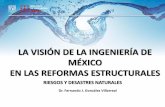 Presentación de PowerPoint · 2014-04-21 · LA VISIÓN DE LA INGENIERÍA DE MÉXICO EN LAS REFORMAS ESTRUCTURALES AÑO FENÓMENO ESTADO MES DAÑOS Y PÉRDIDAS 2002 Huracán Isidore