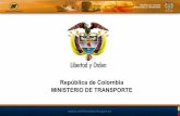 MINISTERIO DE TRANSPORTE Constanza...Capacidad para el transporte de carga 45 millones de toneladas y potencial de 80. Actualmente se han construido 120.5 km de segunda línea. Construcción