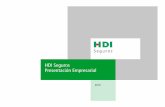 HDI Seguros Presentación Empresarialportalagentes.hdi.com.mx/Descargas/Presentaciones/PresentacionEmpres... · Vía Web en hdi.com.mx: Tarjeta de Crédito Visa y MasterCard Cheque