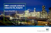 OMV’s concrete actions to reduce its CO2 footprint · OMV is an integrated oil & gas company including petrochemicals with a refining and retail business located in Europe 2OMV