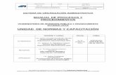 SISTEMA DE ORGANIZACIÓN ADMINISTRATIVA - Bolivia · MANUAL DE PROCESOS Y PROCEDIMIENTOS SISTEMA DE ORGANIZACIÓN ADMINISTRATIVA ... con un enfoque basado en procesos que procure