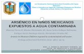 ARSÉNICO EN NIÑOS MEXICANOS EXPUESTOS A AGUA …retac.cimav.edu.mx/wp-content/uploads/2011/03/2-Rebeca-Monroy.pdf · Fluor y Arsenico en Agua de Consumo Humano en Mexico: ... Eliminación: